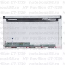 Матрица для ноутбука HP Pavilion G7-1139 (1600x900 HD+) TN, 40pin, Матовая