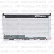 Матрица для ноутбука HP Pavilion G7-2120 (1600x900 HD+) TN, 40pin, Глянцевая