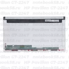 Матрица для ноутбука HP Pavilion G7-2247 (1600x900 HD+) TN, 40pin, Глянцевая