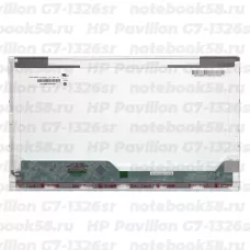 Матрица для ноутбука HP Pavilion G7-1326sr (1600x900 HD+) TN, 40pin, Глянцевая