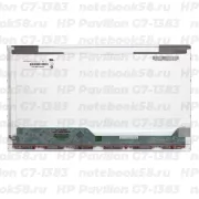 Матрица для ноутбука HP Pavilion G7-1383 (1600x900 HD+) TN, 40pin, Глянцевая