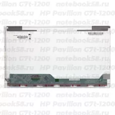 Матрица для ноутбука HP Pavilion G7t-1200 (1600x900 HD+) TN, 40pin, Глянцевая