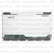 Матрица для ноутбука HP Pavilion G7-2300 (1600x900 HD+) TN, 40pin, Глянцевая