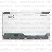 Матрица для ноутбука HP Pavilion G7-1140 (1600x900 HD+) TN, 40pin, Глянцевая