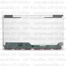 Матрица для ноутбука HP Pavilion G7-1351er (1600x900 HD+) TN, 40pin, Глянцевая