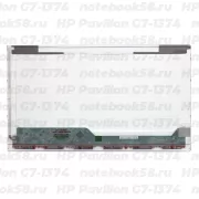 Матрица для ноутбука HP Pavilion G7-1374 (1600x900 HD+) TN, 40pin, Глянцевая