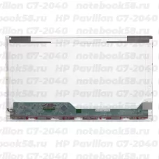 Матрица для ноутбука HP Pavilion G7-2040 (1600x900 HD+) TN, 40pin, Глянцевая