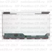 Матрица для ноутбука HP Pavilion G7-2147 (1600x900 HD+) TN, 40pin, Глянцевая