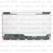 Матрица для ноутбука HP Pavilion G7-1105 (1600x900 HD+) TN, 40pin, Глянцевая