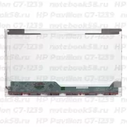 Матрица для ноутбука HP Pavilion G7-1239 (1600x900 HD+) TN, 40pin, Глянцевая