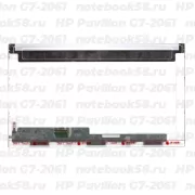 Матрица для ноутбука HP Pavilion G7-2061 (1600x900 HD+) TN, 40pin, Матовая
