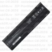 Аккумулятор для ноутбука HP Pavilion G6-2036 (Li-Ion 5200mAh, 10.8V) OEM