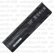 Аккумулятор для ноутбука HP Pavilion G7-1215 (Li-Ion 5200mAh, 10.8V) OEM