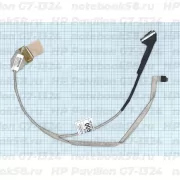 Шлейф матрицы для ноутбука HP Pavilion G7-1324 (40pin LVDS, LED)