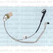 Шлейф матрицы для ноутбука HP Pavilion G7-1326 (40pin LVDS, LED)