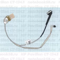 Шлейф матрицы для ноутбука HP Pavilion G7-1343 (40pin LVDS, LED)