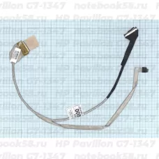Шлейф матрицы для ноутбука HP Pavilion G7-1347 (40pin LVDS, LED)