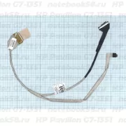 Шлейф матрицы для ноутбука HP Pavilion G7-1351 (40pin LVDS, LED)