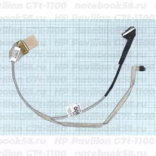 Шлейф матрицы для ноутбука HP Pavilion G7t-1100 (40pin LVDS, LED)