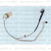 Шлейф матрицы для ноутбука HP Pavilion G7-1022 (40pin LVDS, LED)