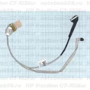 Шлейф матрицы для ноутбука HP Pavilion G7-1026sr (40pin LVDS, LED)