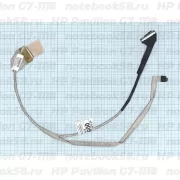 Шлейф матрицы для ноутбука HP Pavilion G7-1118 (40pin LVDS, LED)