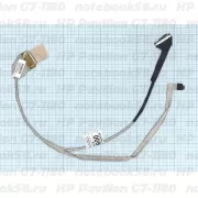 Шлейф матрицы для ноутбука HP Pavilion G7-1180 (40pin LVDS, LED)