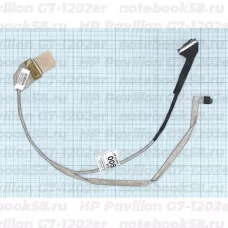 Шлейф матрицы для ноутбука HP Pavilion G7-1202er (40pin LVDS, LED)