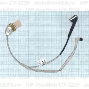 Шлейф матрицы для ноутбука HP Pavilion G7-1229 (40pin LVDS, LED)