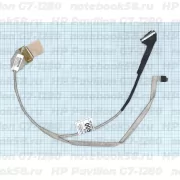 Шлейф матрицы для ноутбука HP Pavilion G7-1280 (40pin LVDS, LED)