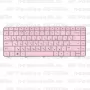 Клавиатура для ноутбука HP Pavilion G6-1157er Розовая