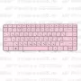 Клавиатура для ноутбука HP Pavilion G6-1159er Розовая