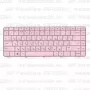 Клавиатура для ноутбука HP Pavilion G6-1231sr Розовая