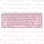 Клавиатура для ноутбука HP Pavilion G6-1277 Розовая