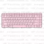 Клавиатура для ноутбука HP Pavilion G6-1281 Розовая