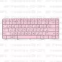 Клавиатура для ноутбука HP Pavilion G6-1284 Розовая