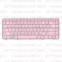 Клавиатура для ноутбука HP Pavilion G6-1294 Розовая