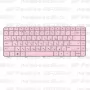 Клавиатура для ноутбука HP Pavilion G6-1300sr Розовая