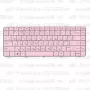 Клавиатура для ноутбука HP Pavilion G6-1316er Розовая