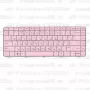 Клавиатура для ноутбука HP Pavilion G6-1355sr Розовая