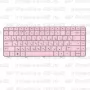 Клавиатура для ноутбука HP Pavilion G6-1b53 Розовая