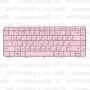 Клавиатура для ноутбука HP Pavilion G6-1d28 Розовая