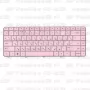 Клавиатура для ноутбука HP Pavilion G6-1d29 Розовая