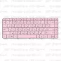 Клавиатура для ноутбука HP Pavilion G6-1d44 Розовая