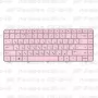 Клавиатура для ноутбука HP Pavilion G6-1d49 Розовая