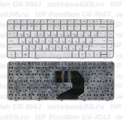 Клавиатура для ноутбука HP Pavilion G6-1041 Серебристая