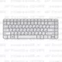 Клавиатура для ноутбука HP Pavilion G6-1166 Серебристая