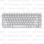 Клавиатура для ноутбука HP Pavilion G6-1208 Серебристая