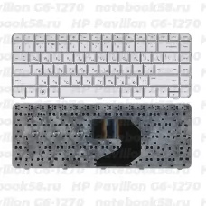 Клавиатура для ноутбука HP Pavilion G6-1270 Серебристая