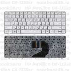 Клавиатура для ноутбука HP Pavilion G6-1335sr Серебристая